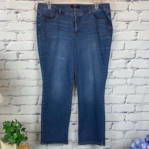 Nine West Jeans Gramercy Curvy Straight size18W